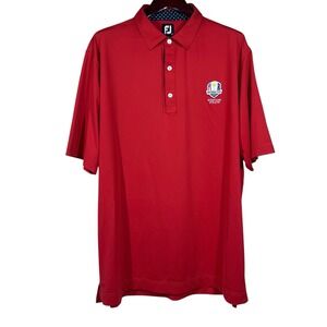 FootJoy FJ Ryder Cup 2020 Whistling Straits Polo Mens 2XL Performance Golf Shirt